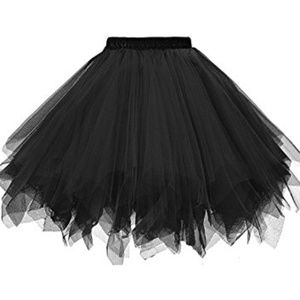 Vintage 1950s Short Tulle Petticoat Ballet Tutu